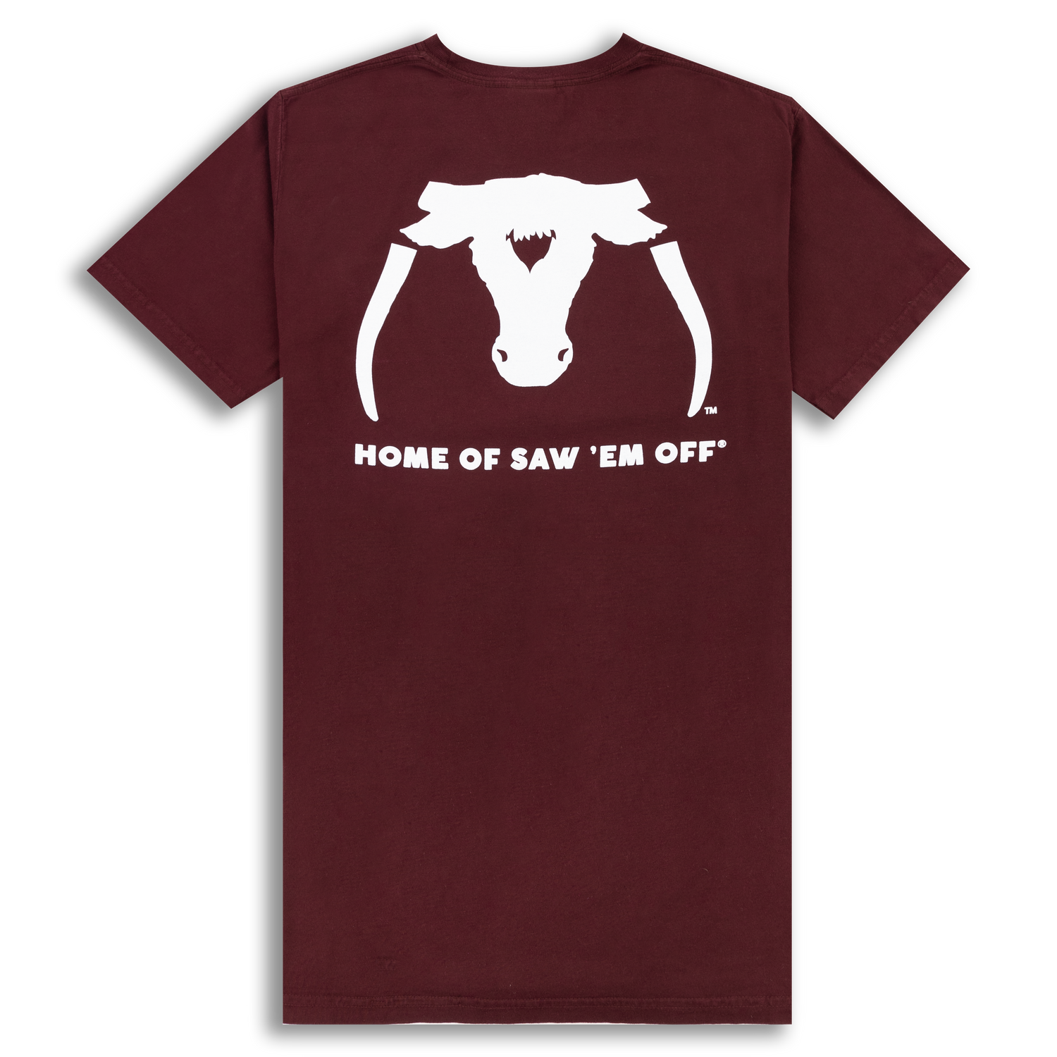 Aggieland Outfitters x Saw 'Em Off Maroon T-Shirt