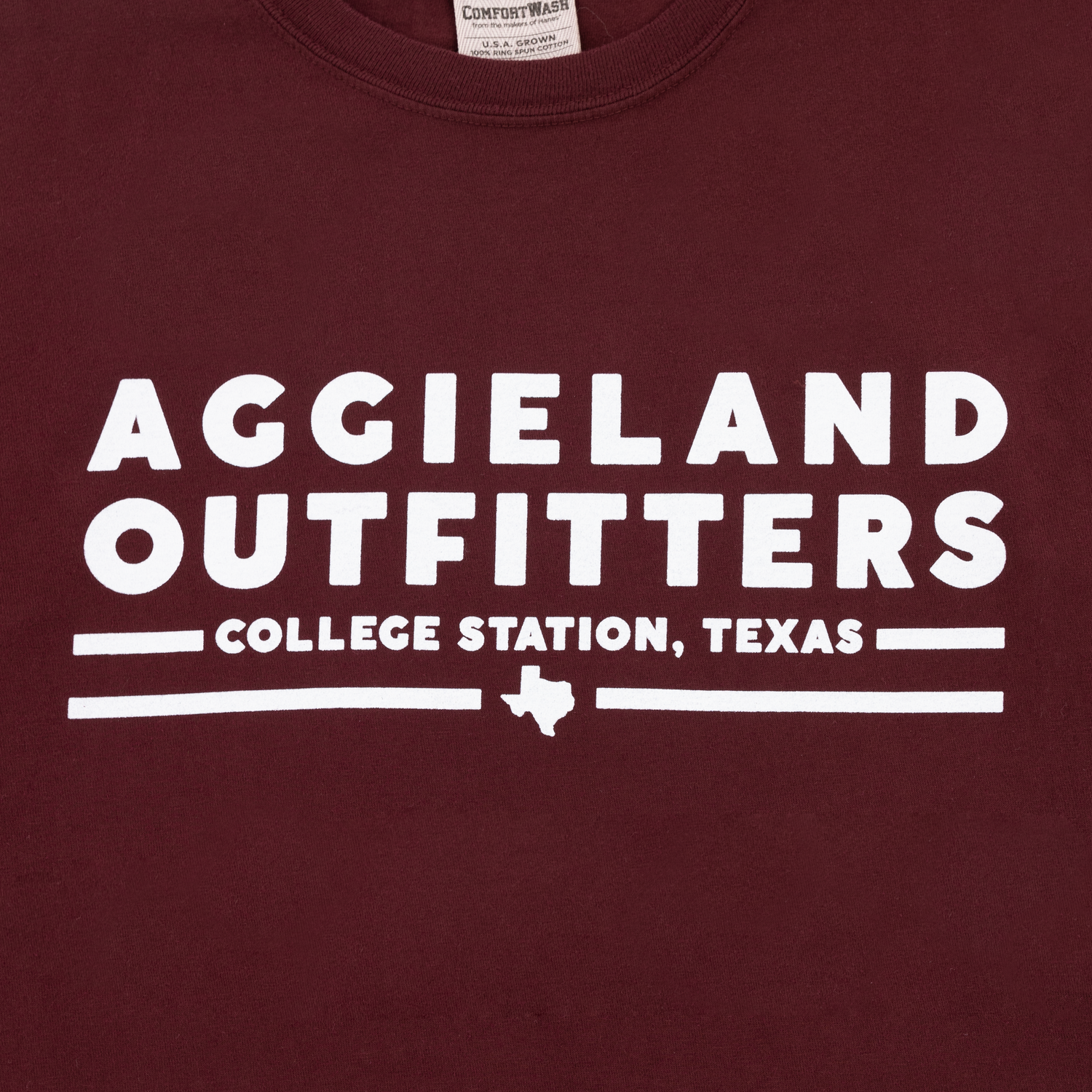 Aggieland Outfitters x Saw 'Em Off Maroon T-Shirt
