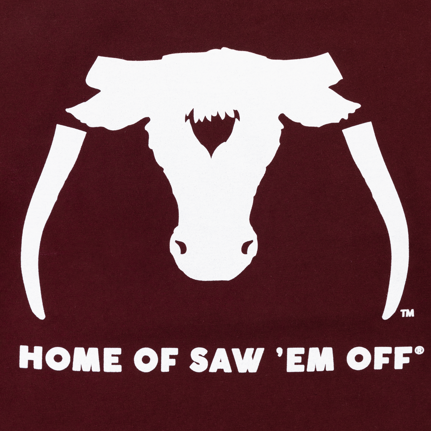 Aggieland Outfitters x Saw 'Em Off Maroon T-Shirt
