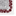 White and Maroon Embroidered Frilly