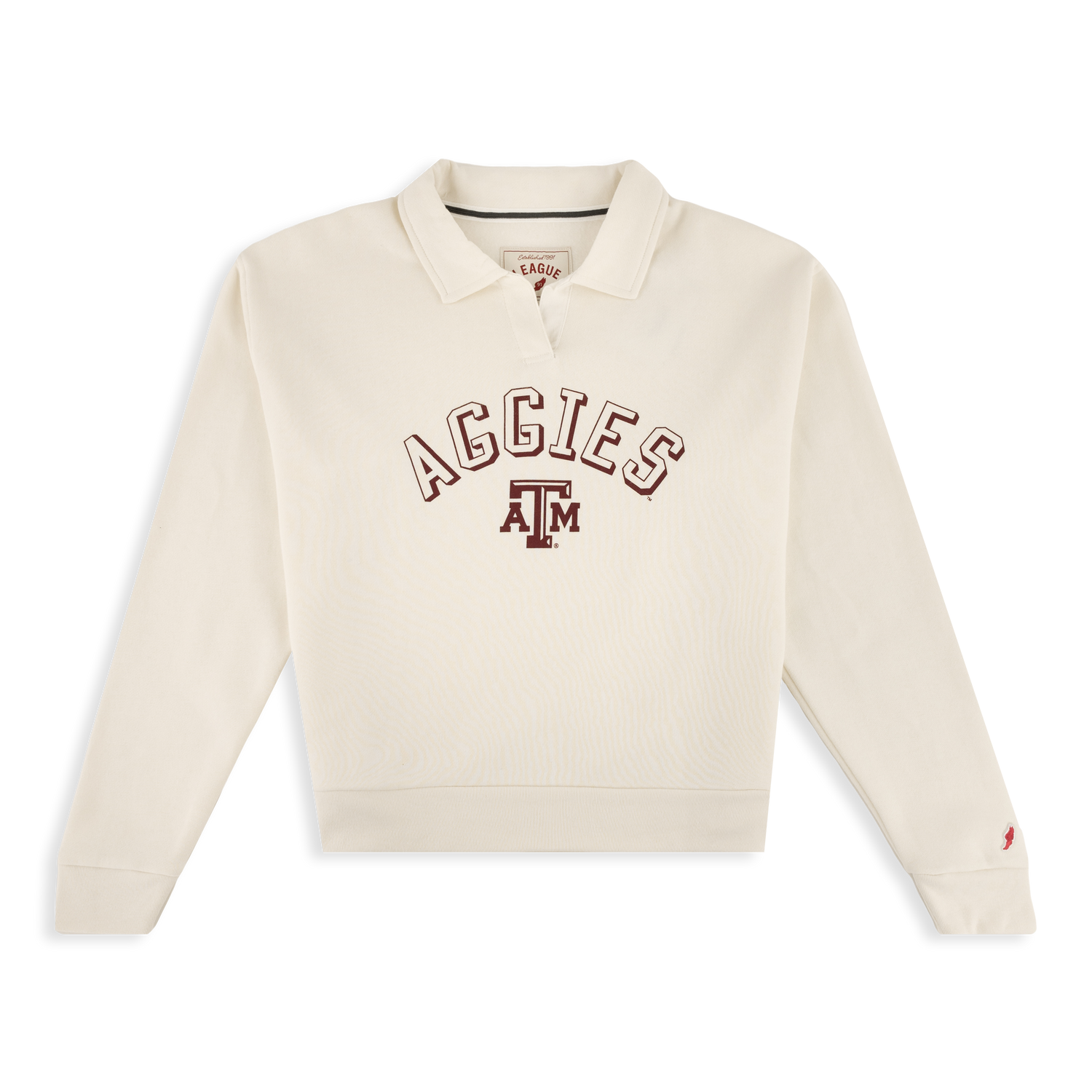 Texas A&M Victory Springs Cropped Top