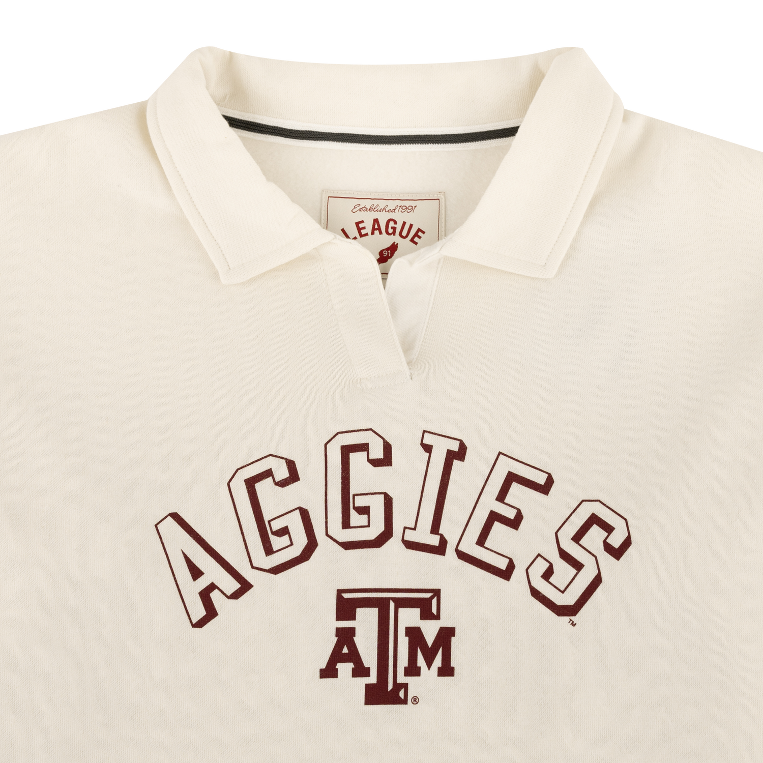 Texas A&M Victory Springs Cropped Top