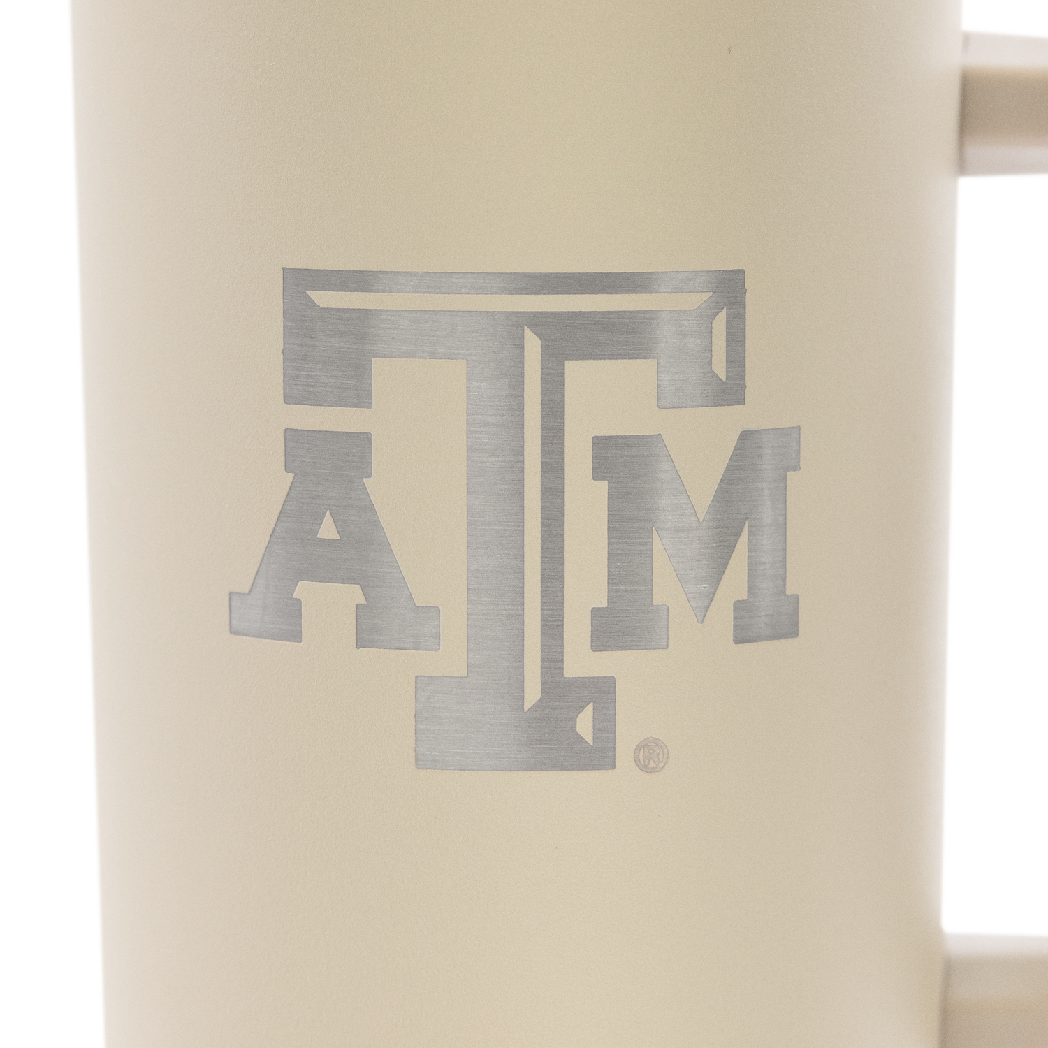 Texas A&M Simple Modern ATM Logo Almond Trek Tumbler 40 Oz
