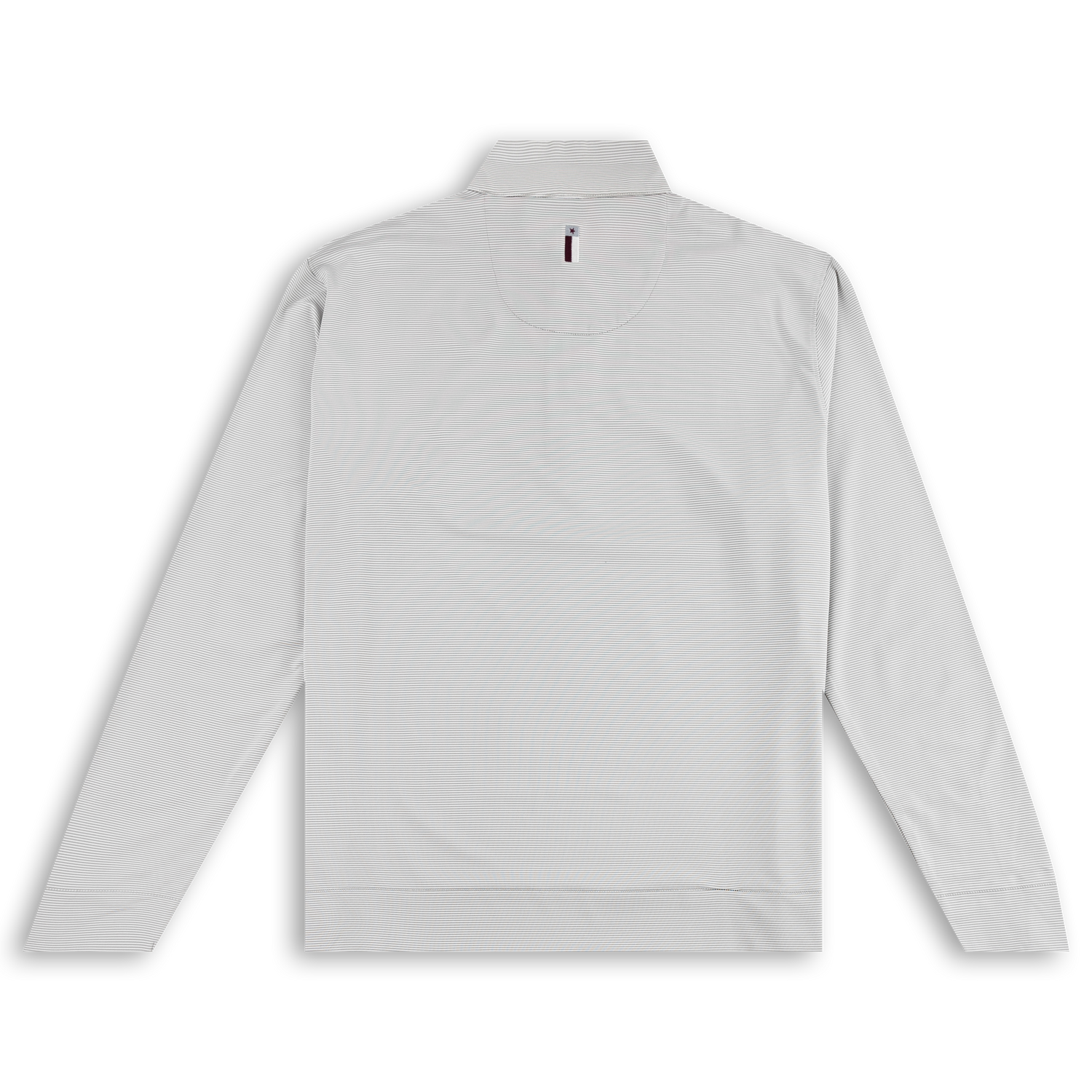 Texas A&M Gray Performance Striped Quarter Zip