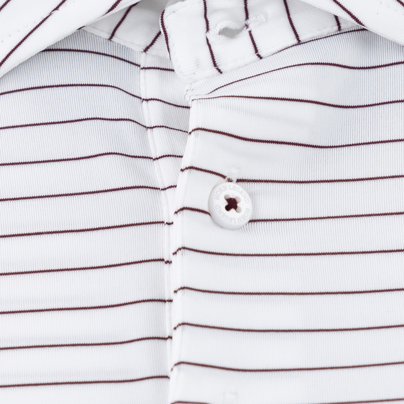 Texas A&M Wide Striped Performance Polo