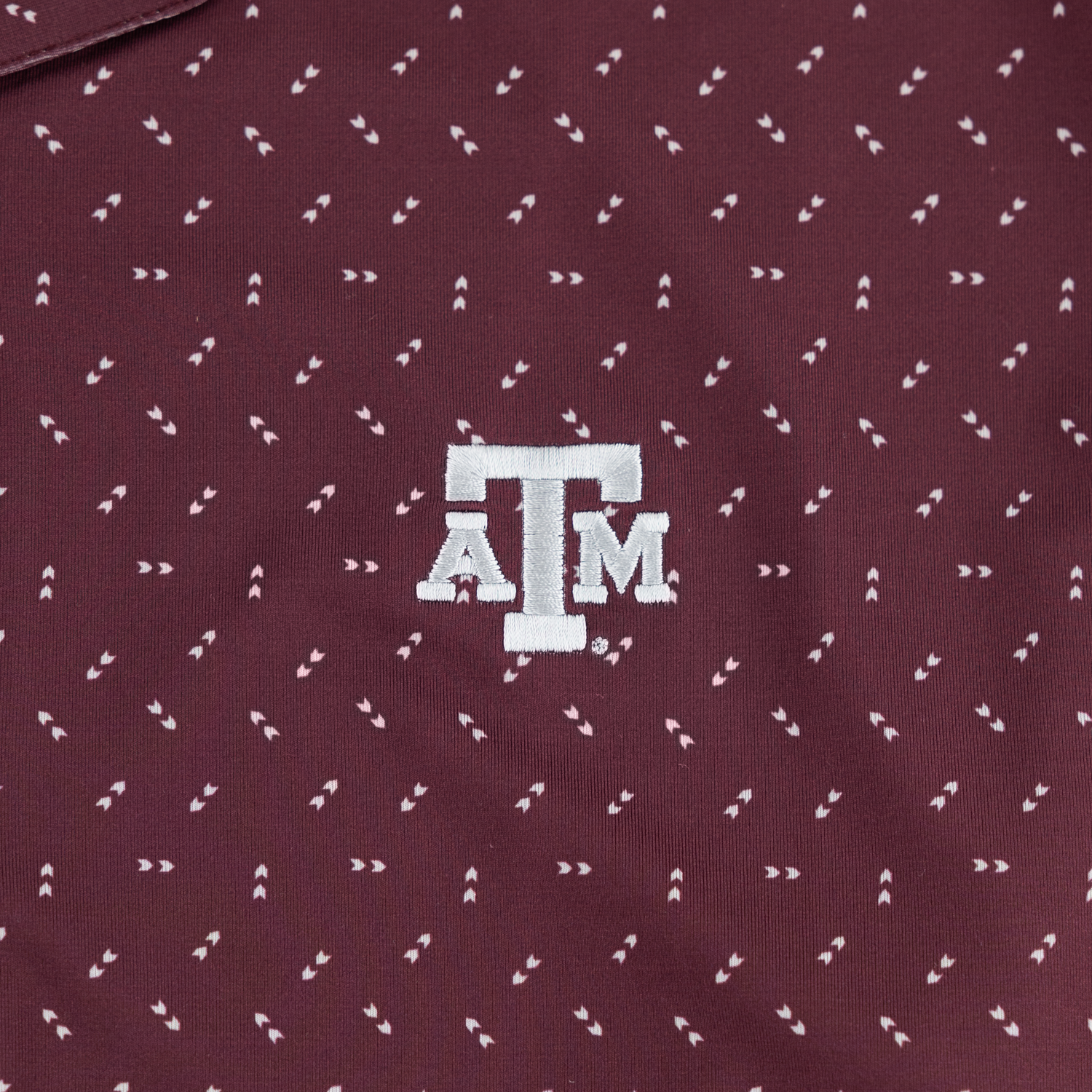 Texas A&M Pattern Camp Short Sleeve Button Down