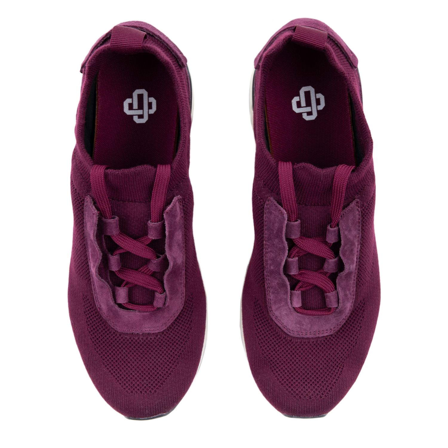 Maroon Athletic Tennis Shoes