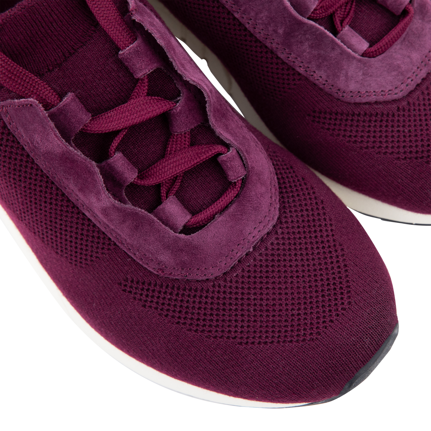 Maroon Athletic Tennis Shoes