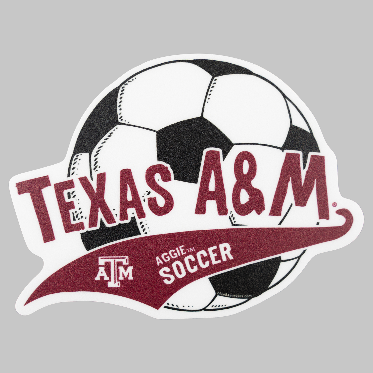 Texas A&M Centrist Soccer Sticker