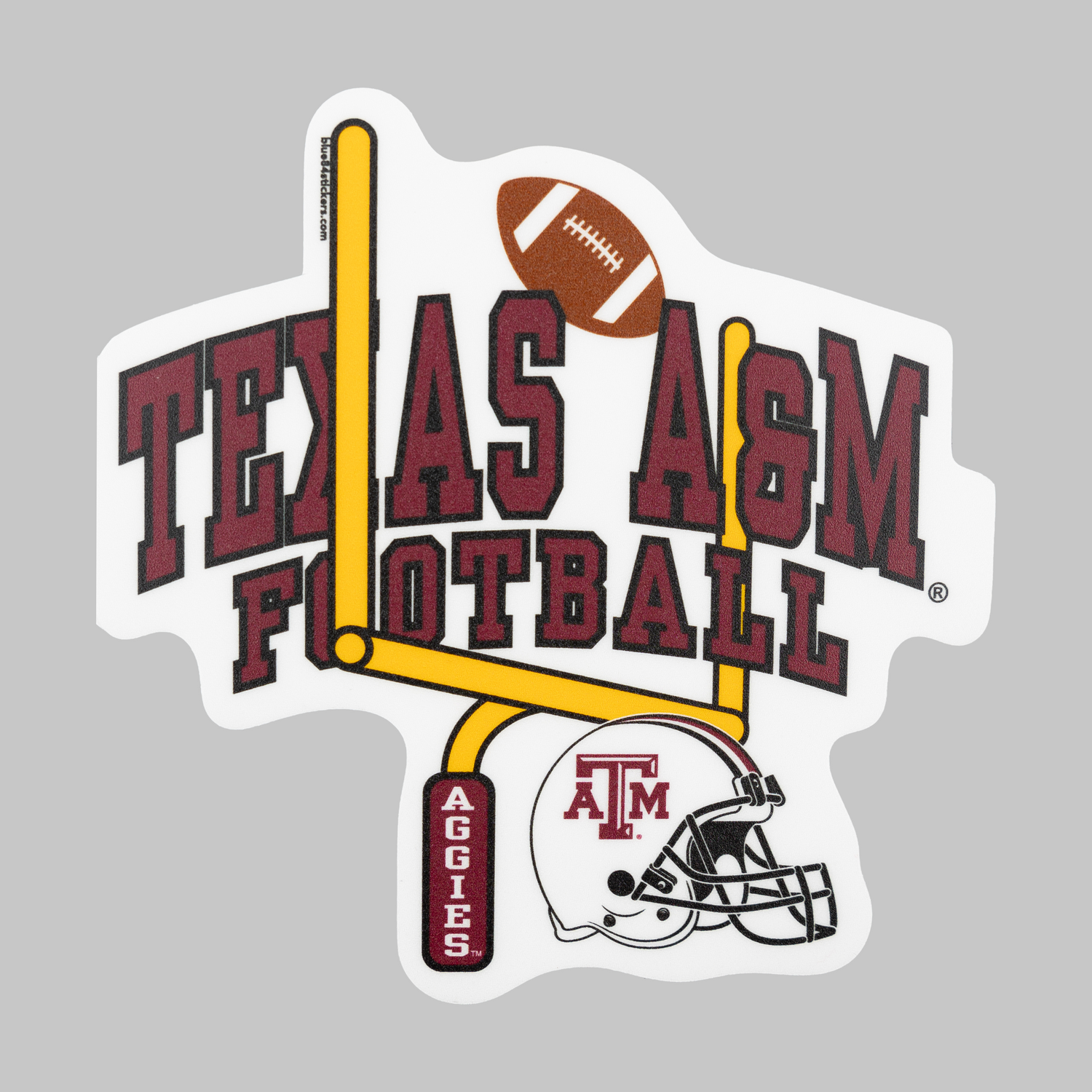 Texas A&M Football Goal Post Sticker