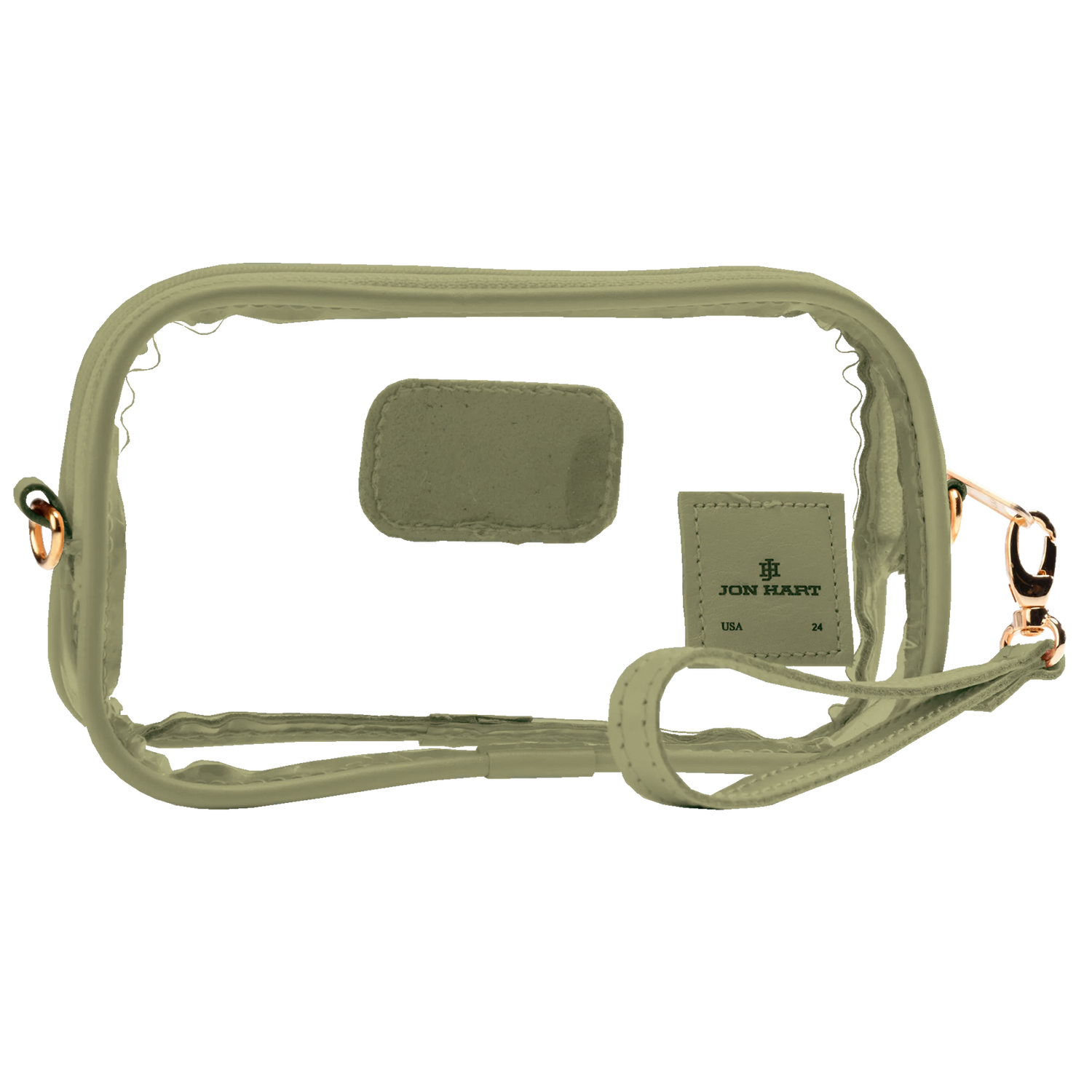 Jon Hart Clear Wristlet