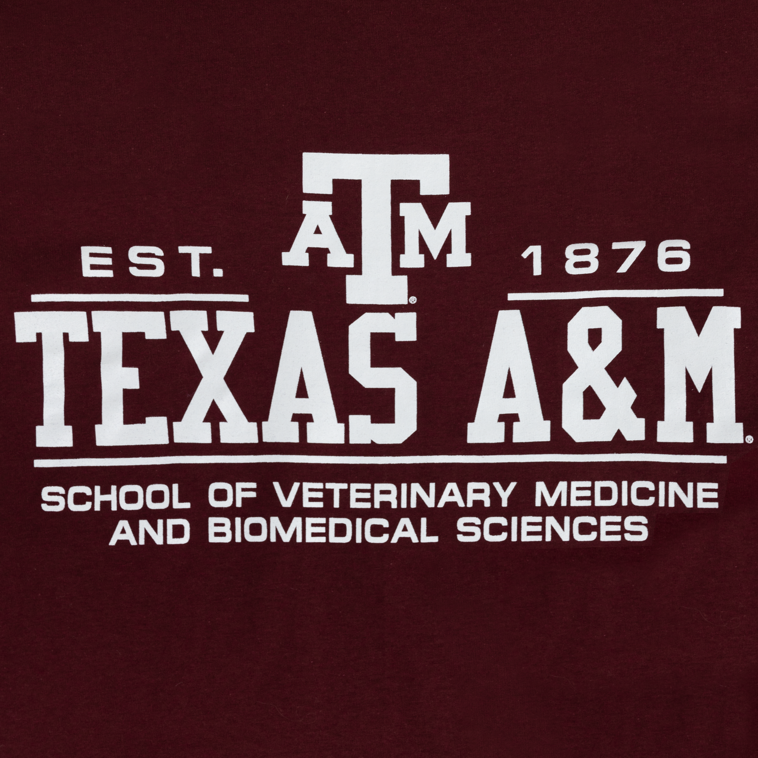 Texas A&M Champion School of Veterinary Medicine and Biomedical Sciences T-Shirt