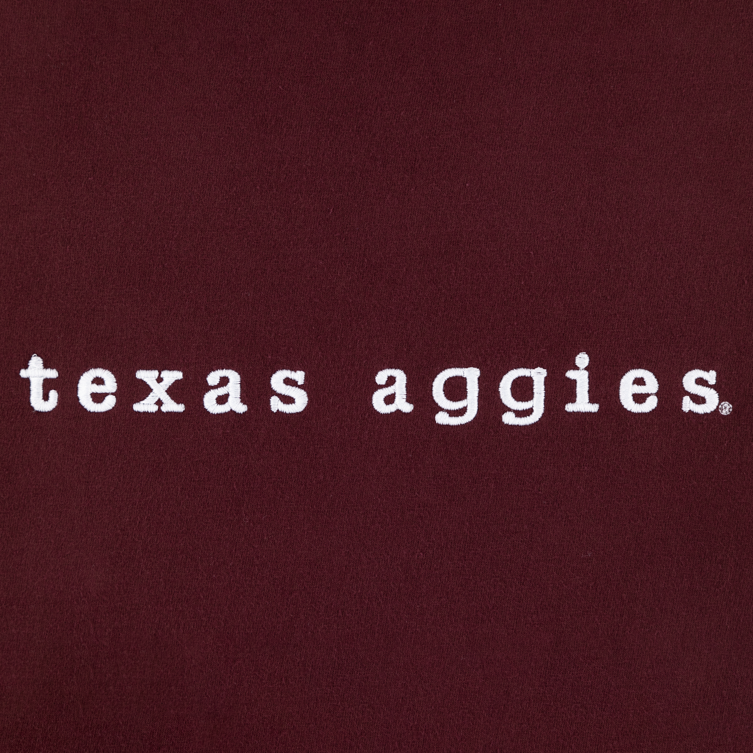 Texas Aggies Embroidered Maroon T-Shirts