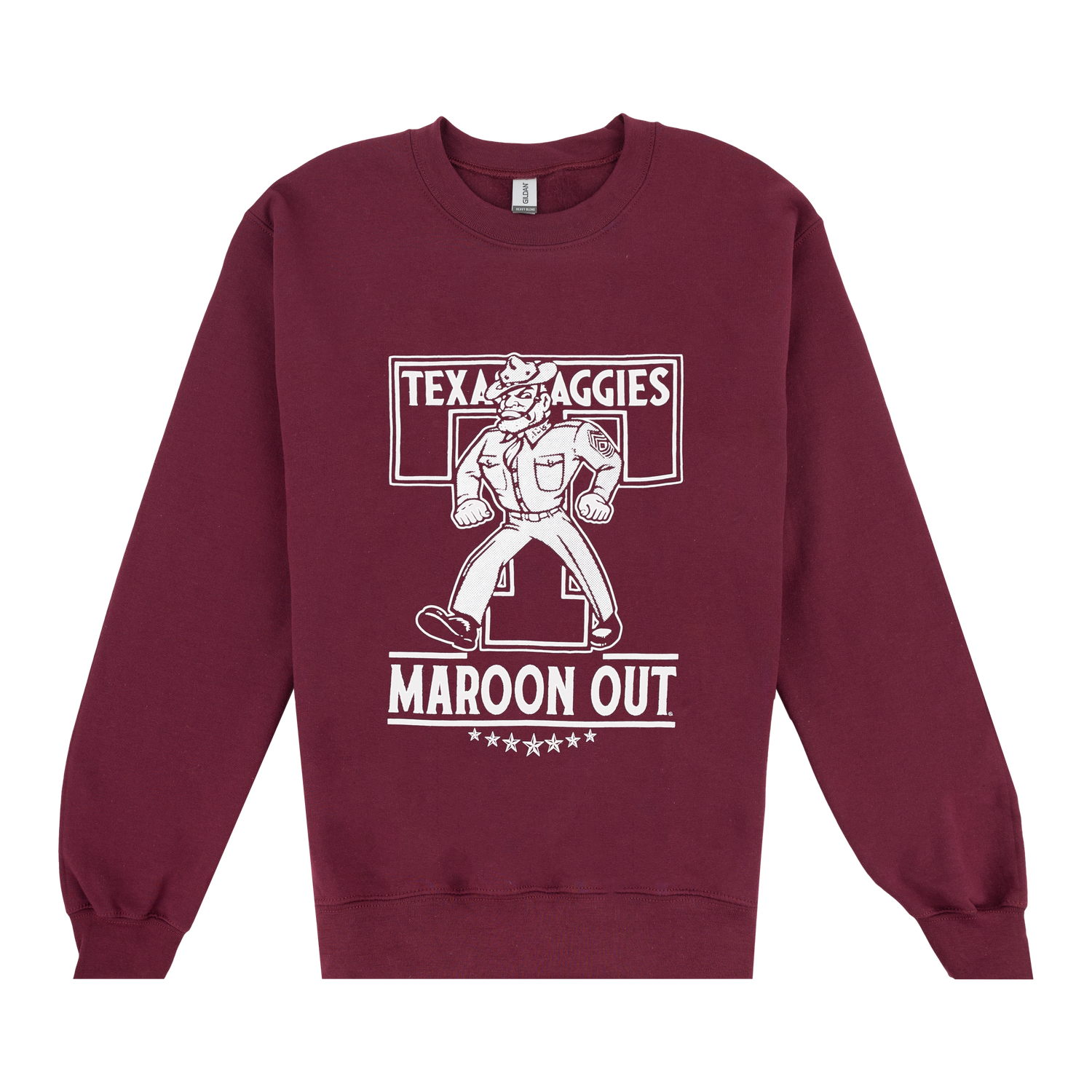 Maroon Out Texas Aggies Sarge Sweatshirt