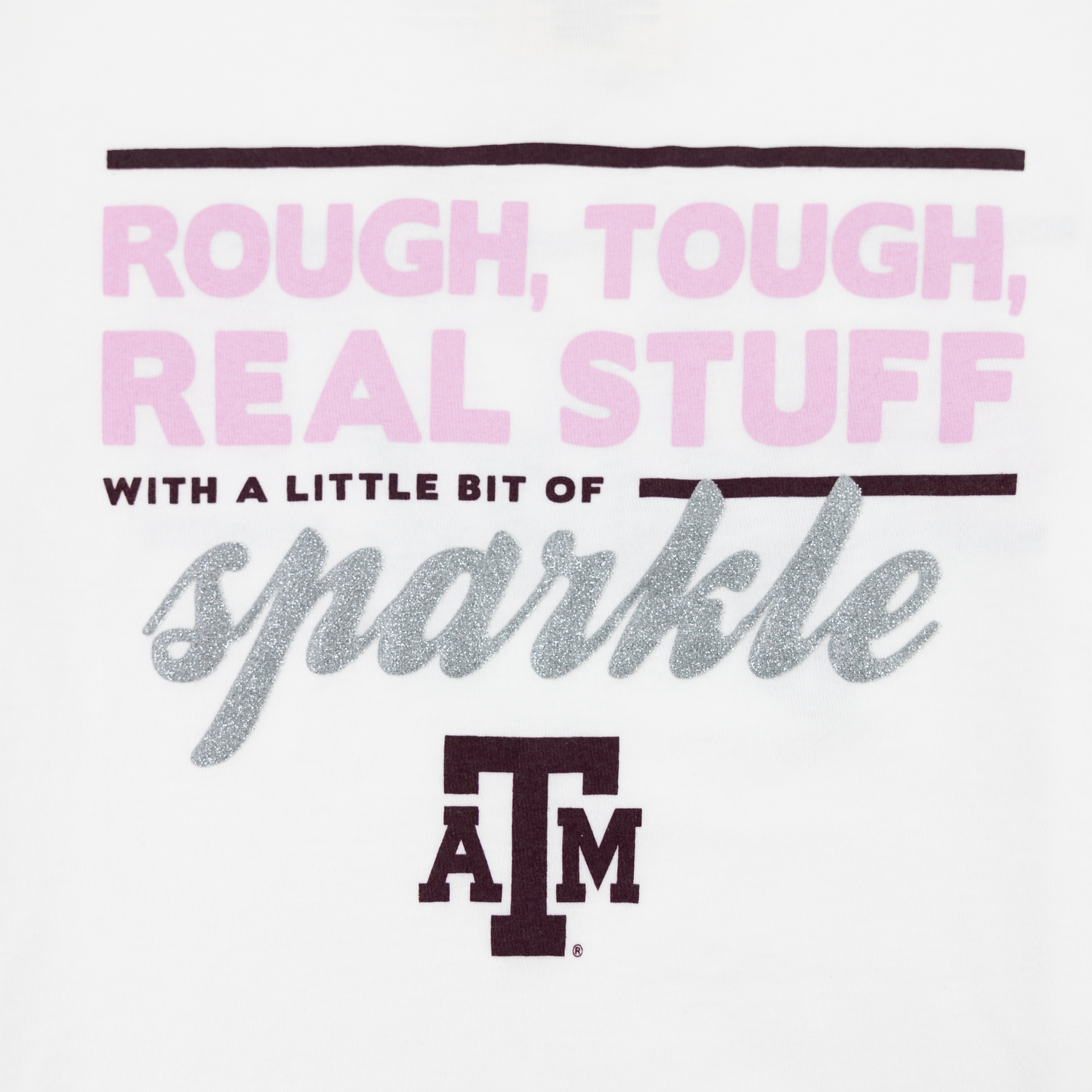 Texas Youth A&M Rough Tough Sparkle T-Shirt