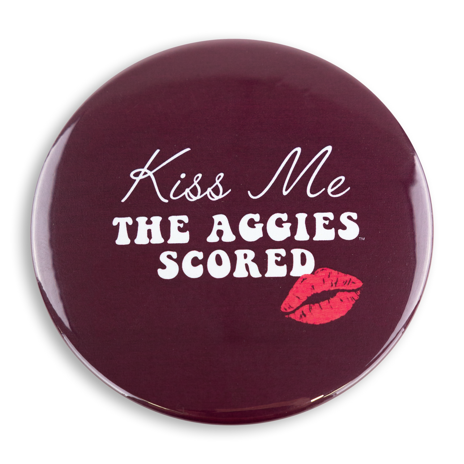 Kiss Me Ags Scored Pin