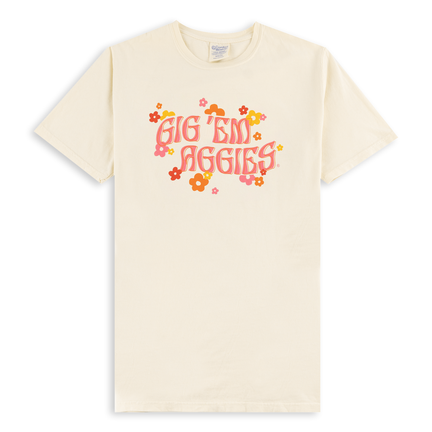 Gig 'Em Aggies Floral T-Shirt