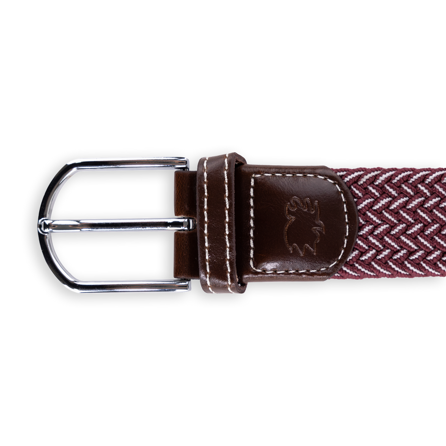 The Biloxi Woven Stretch Belt