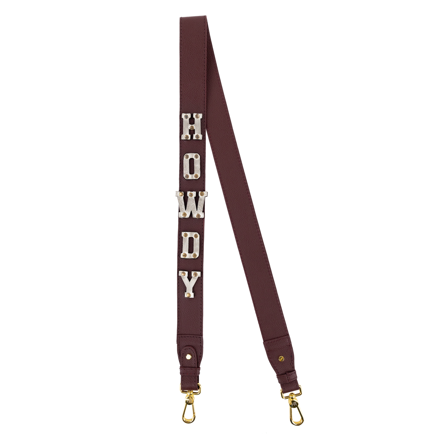 Howdy Leather Purse Strap