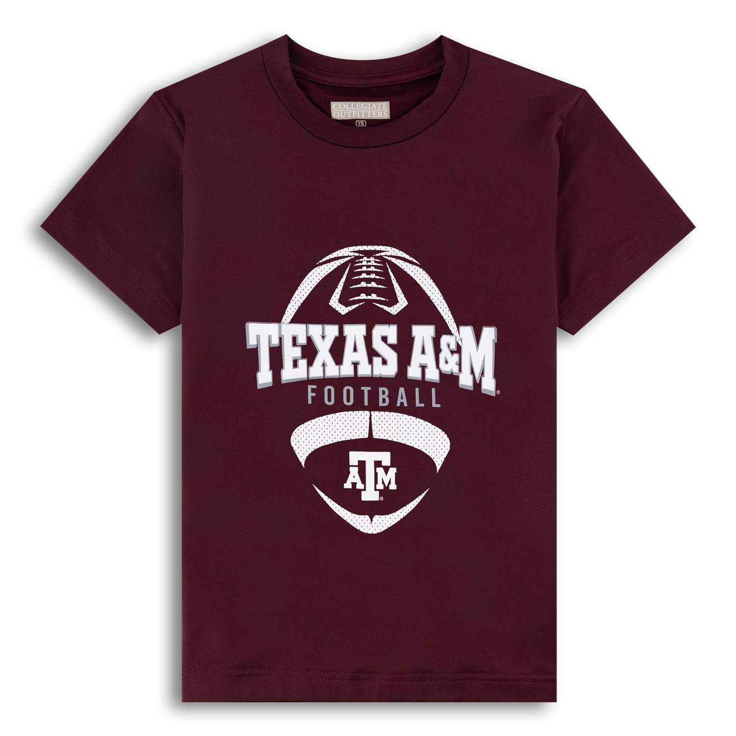 Texas A&M Youth Football Performance T-Shirt