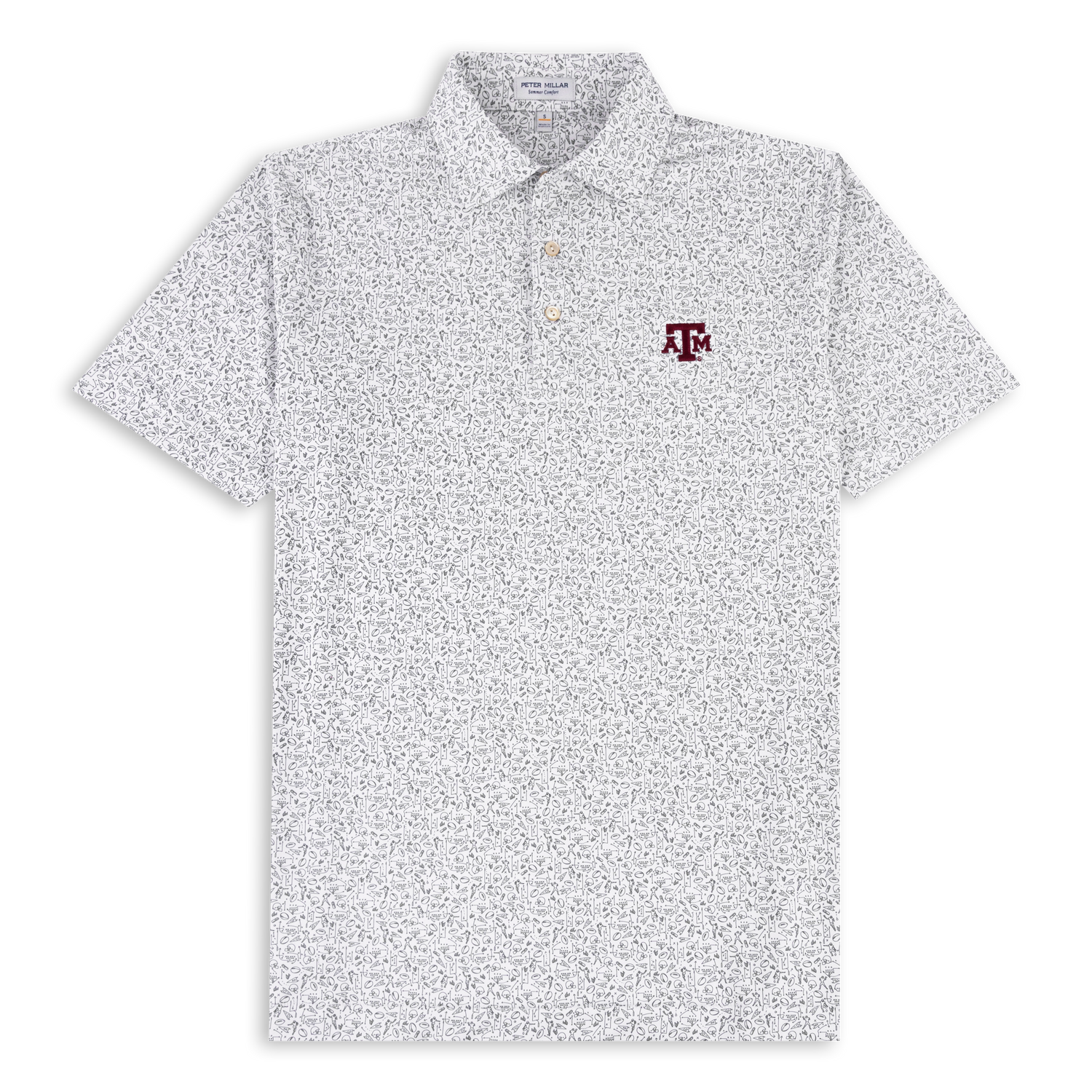 Texas A&M Gameday Performance Jersey Polo