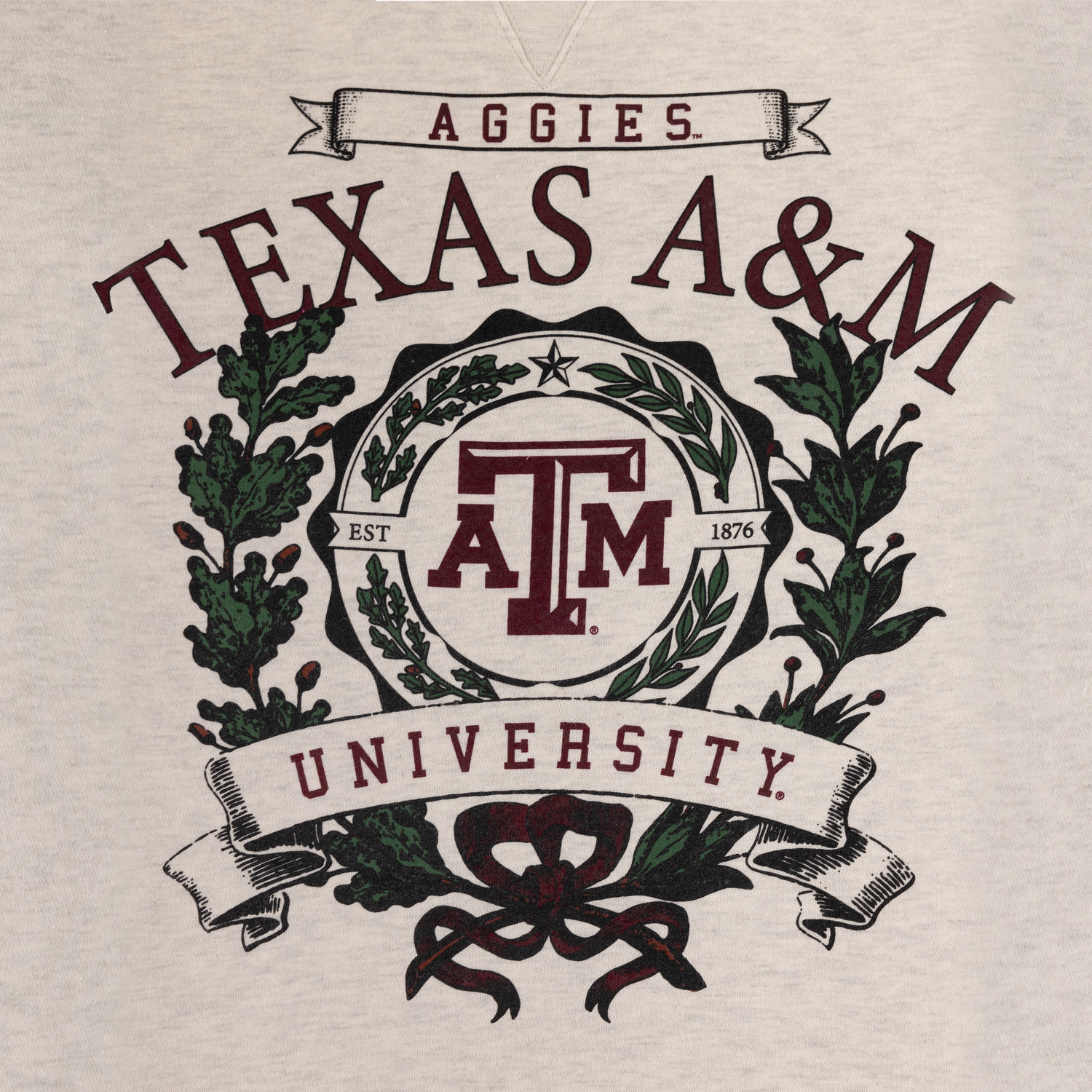 Texas A&M Aggies Leaves Seal Sweatshirt