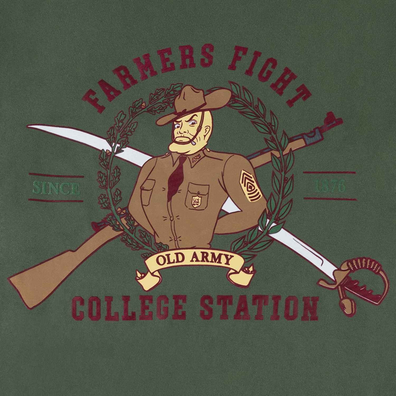 Texas A&M Farmers Fight Sarge T-Shirt