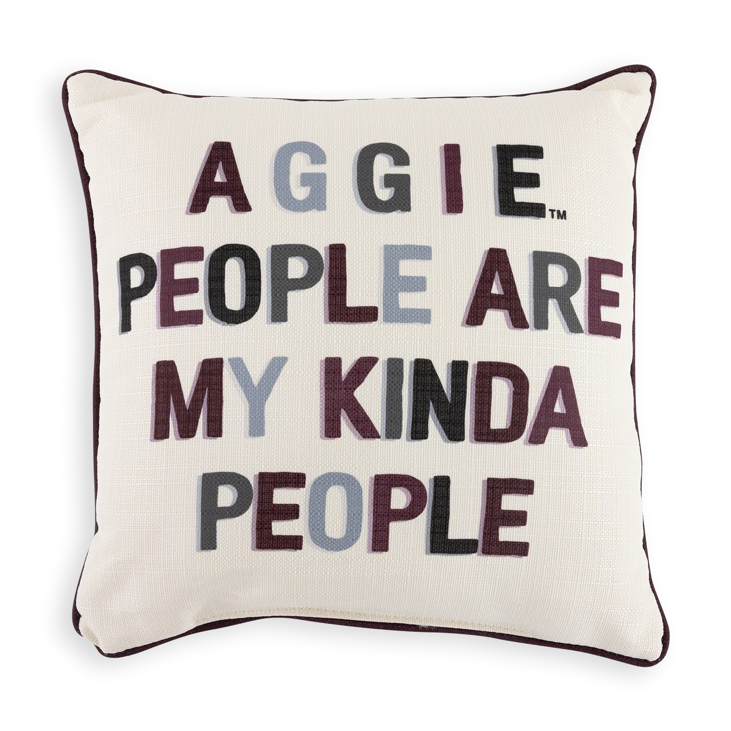Aggie People Pillow