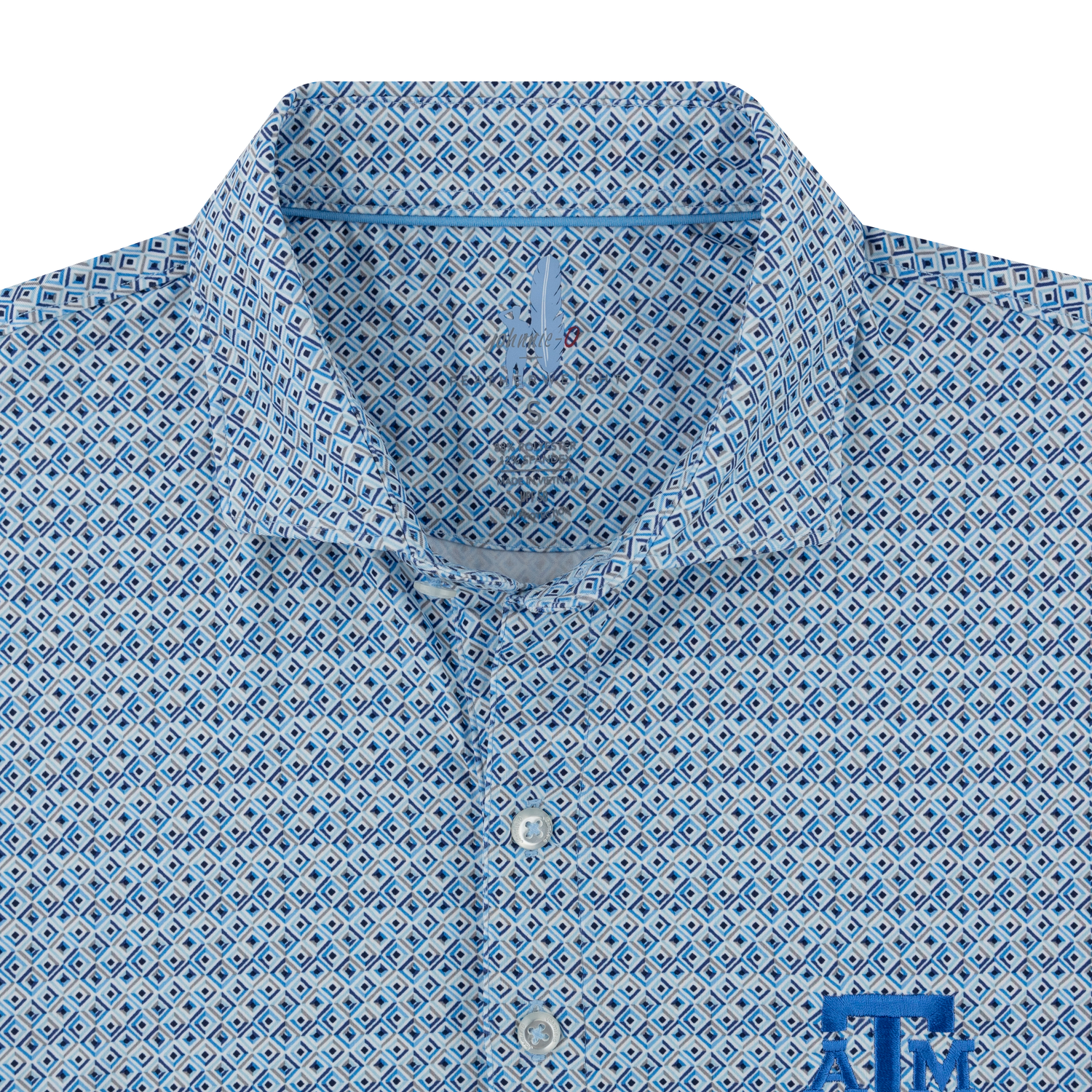 Texas A&M Blue Flint Polo