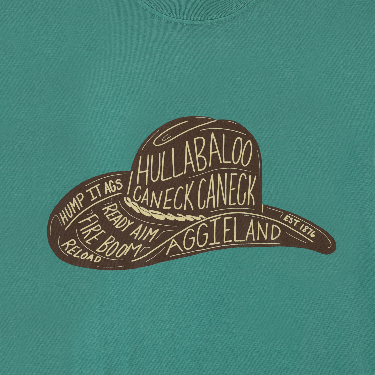 Hullabaloo Caneck Hat T-Shirt