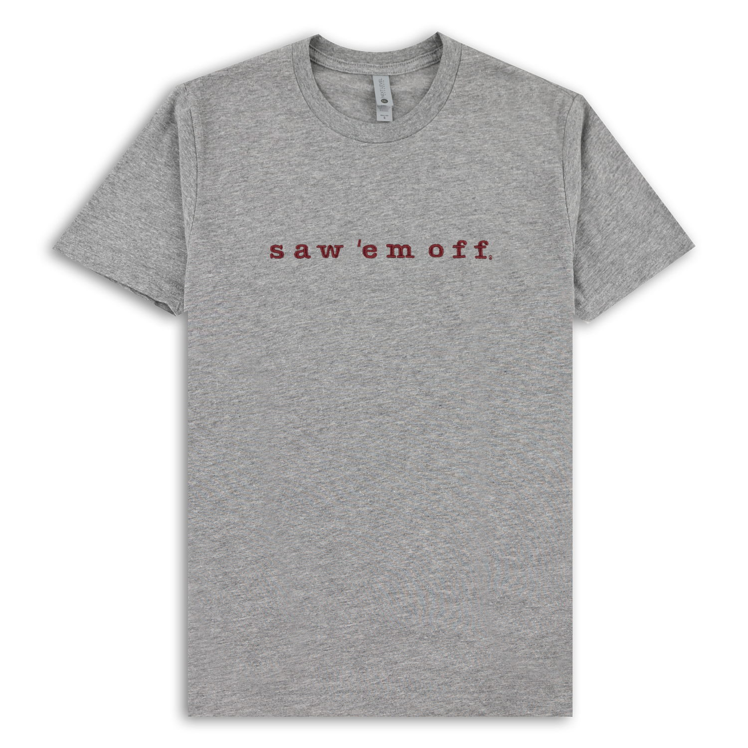 Saw 'Em Off Embroidered T-Shirt