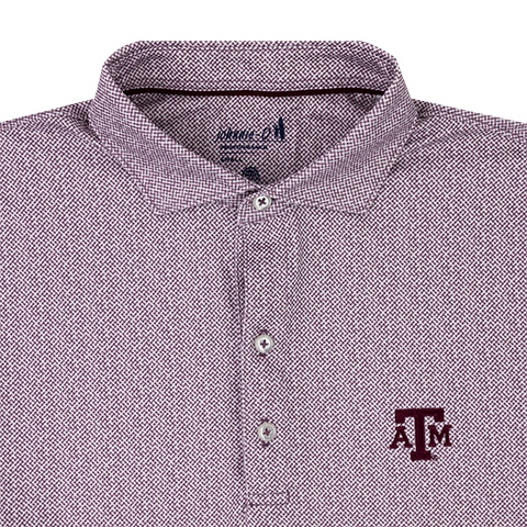 Texas A&M Johnnie-O Hinson Performance Polo