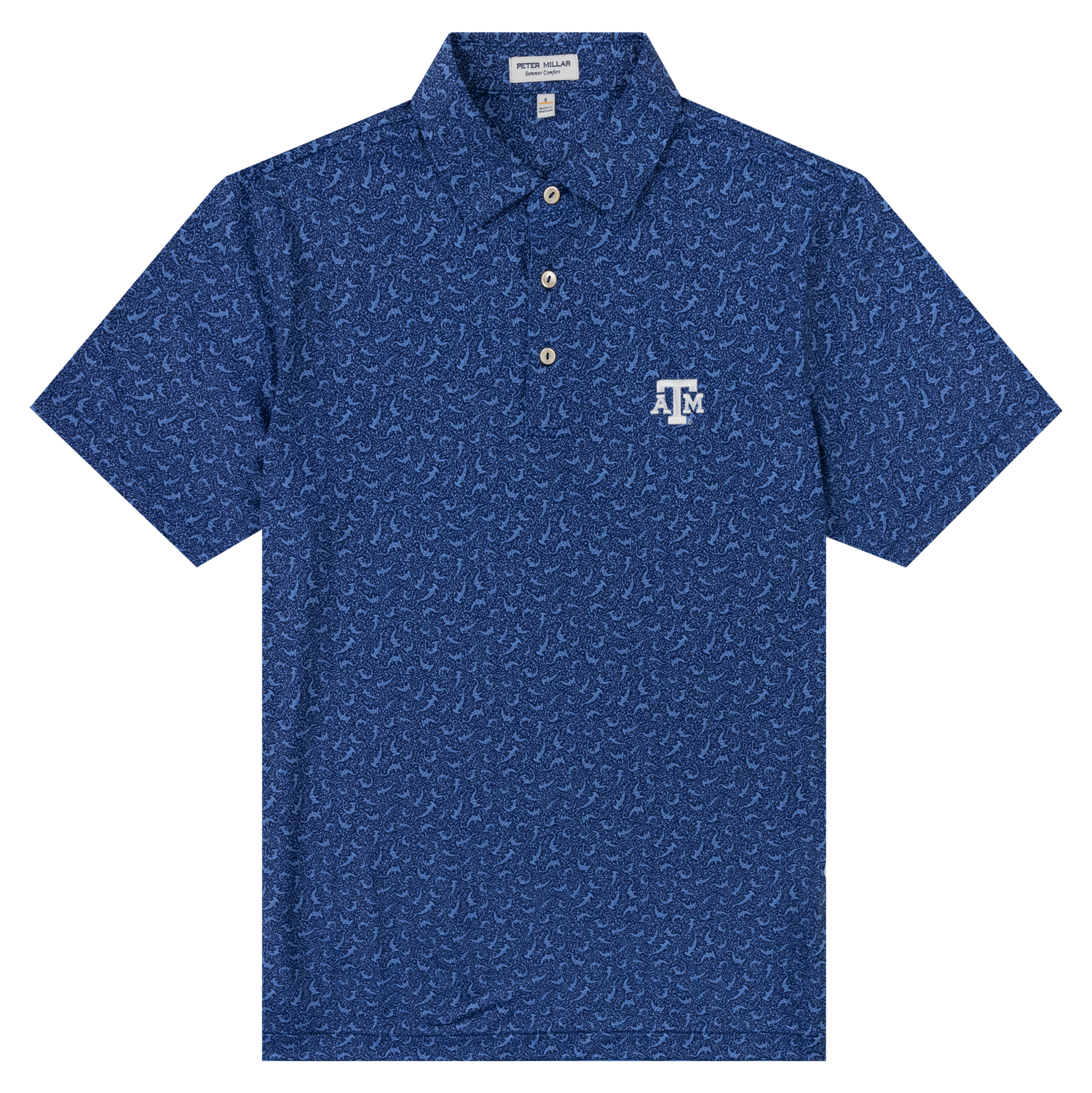 Texas A&M Peter Millar Hammer Time Performance Polo