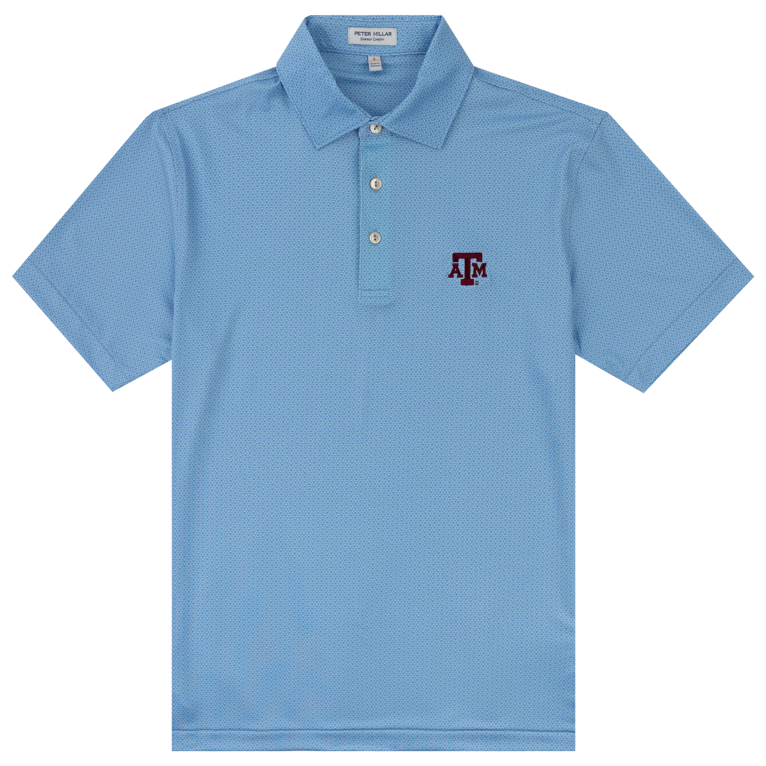 Texas A&M Peter Millar I'll Have it Neat Performance Polo