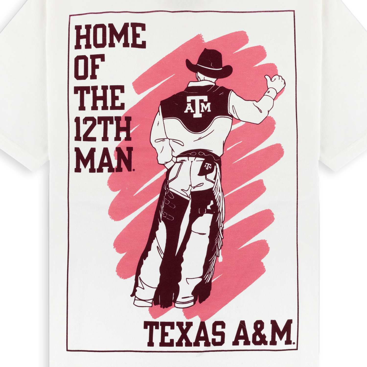 Texas Home of the 12th Man Cowboy T-Shirt