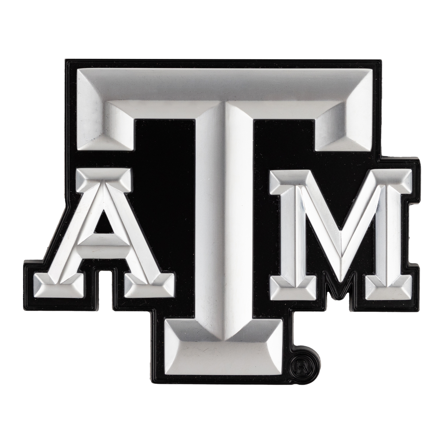 Texas A&M Chrome and Black Emblem