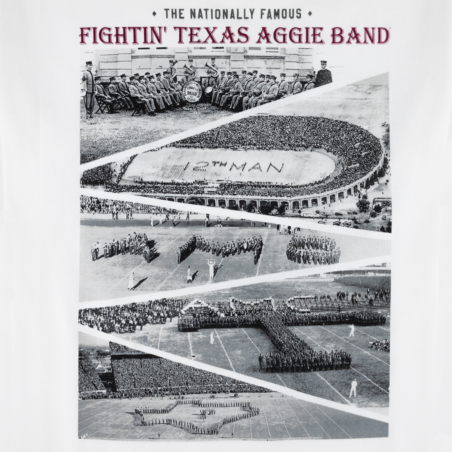 Texas A&M Nationally Famous Band T-Shirt