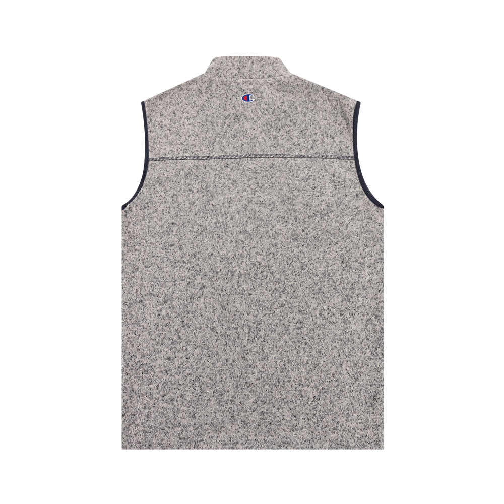 Champion Texas A M Arctic Fleece Vest in Frosted Granite Size 2X Polyester from Aggieland Outfitters