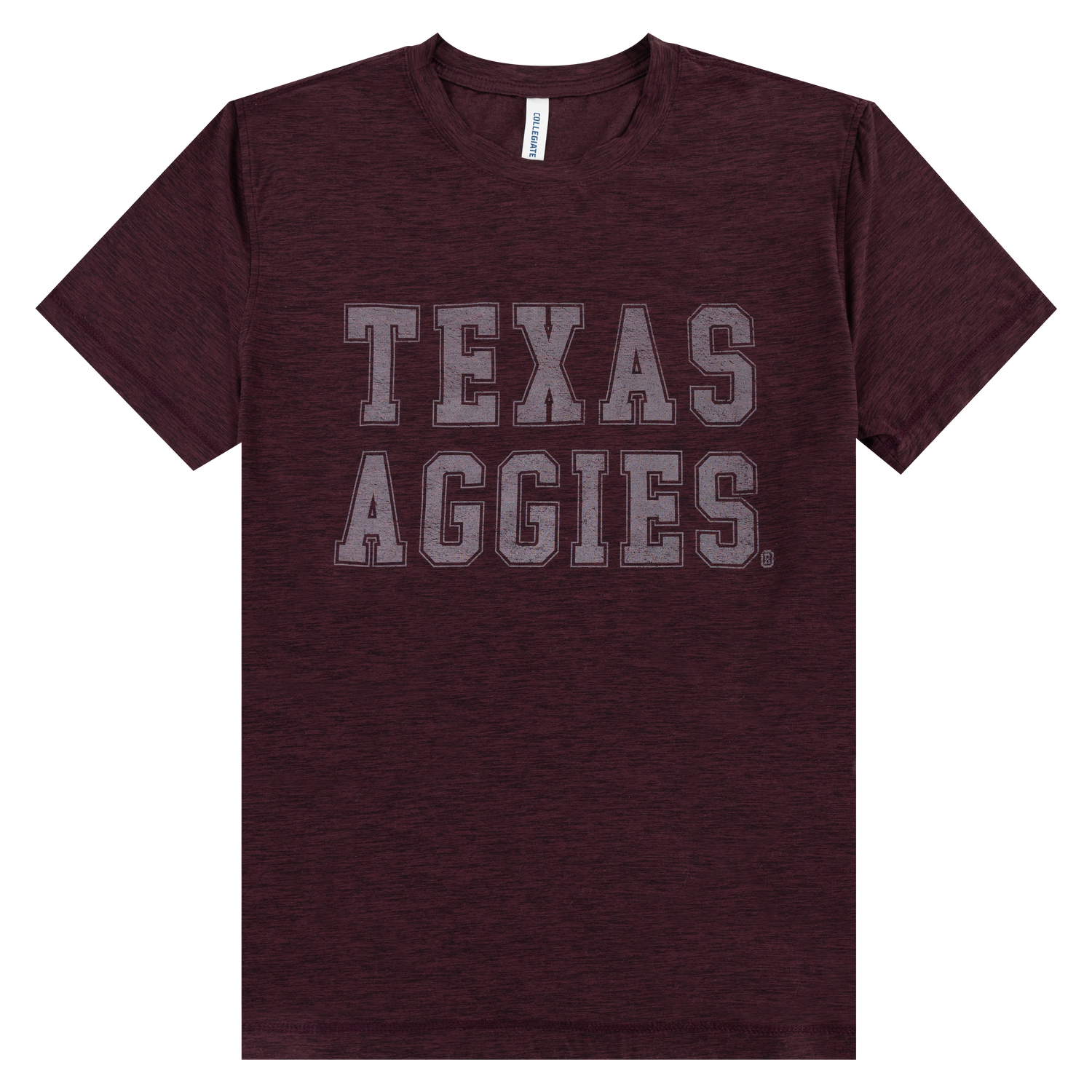 Texas Aggies Heathered Maroon Outfitters Tech T-Shirt