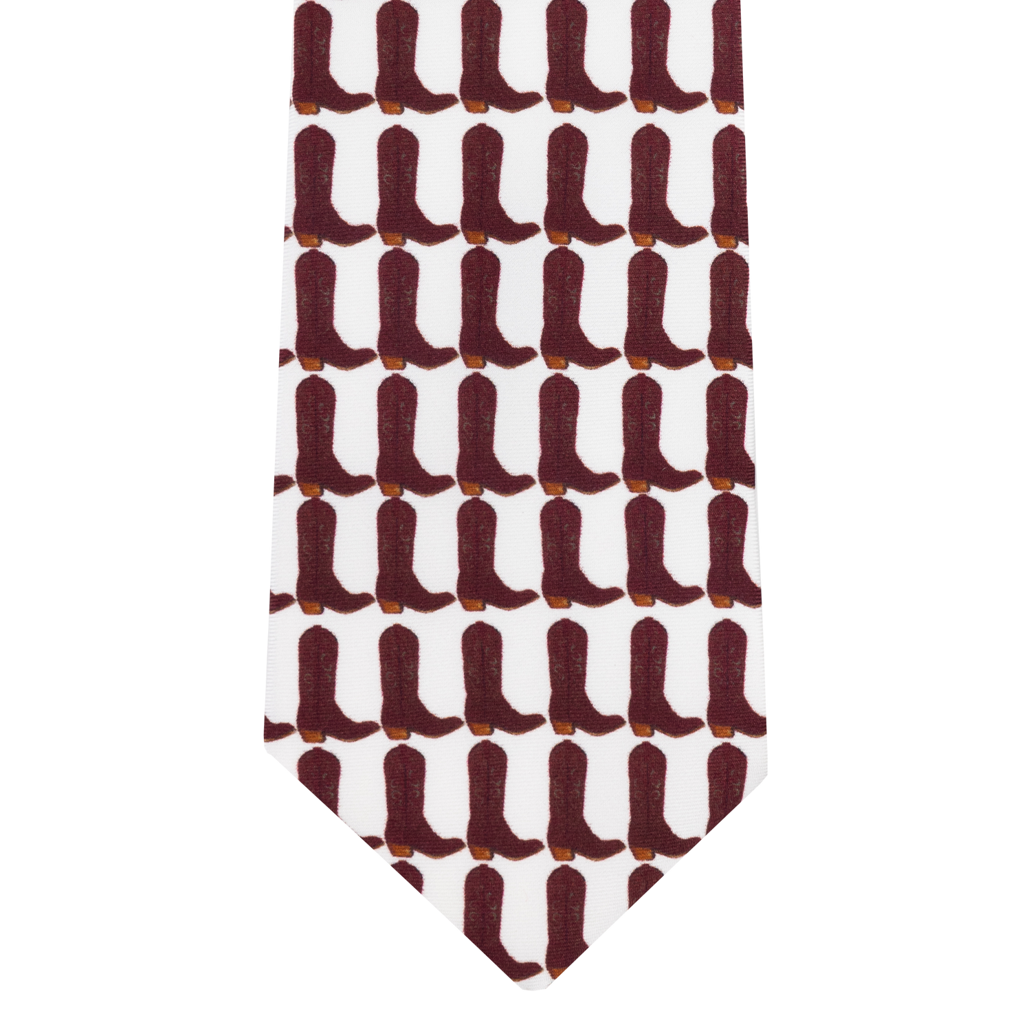 Maroon Boots Tie