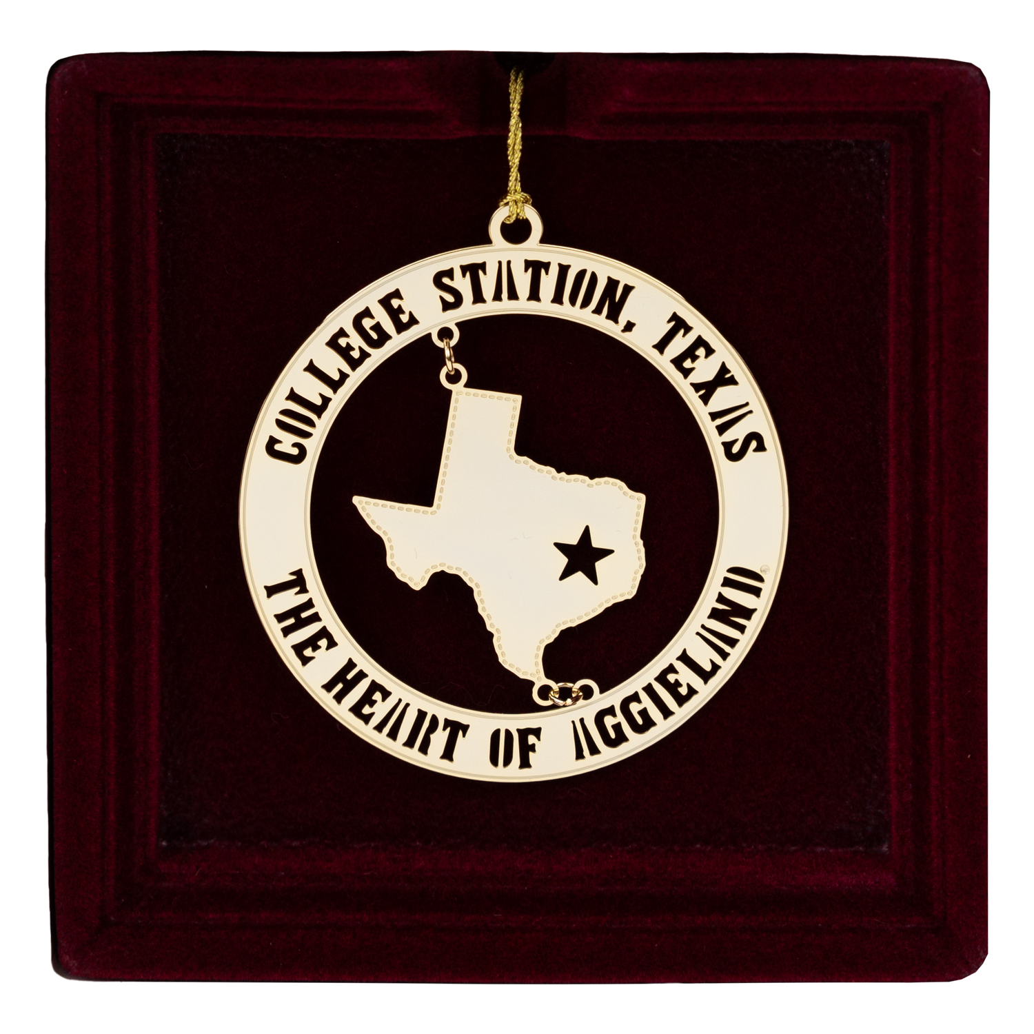 The Heart of Aggieland Ornament