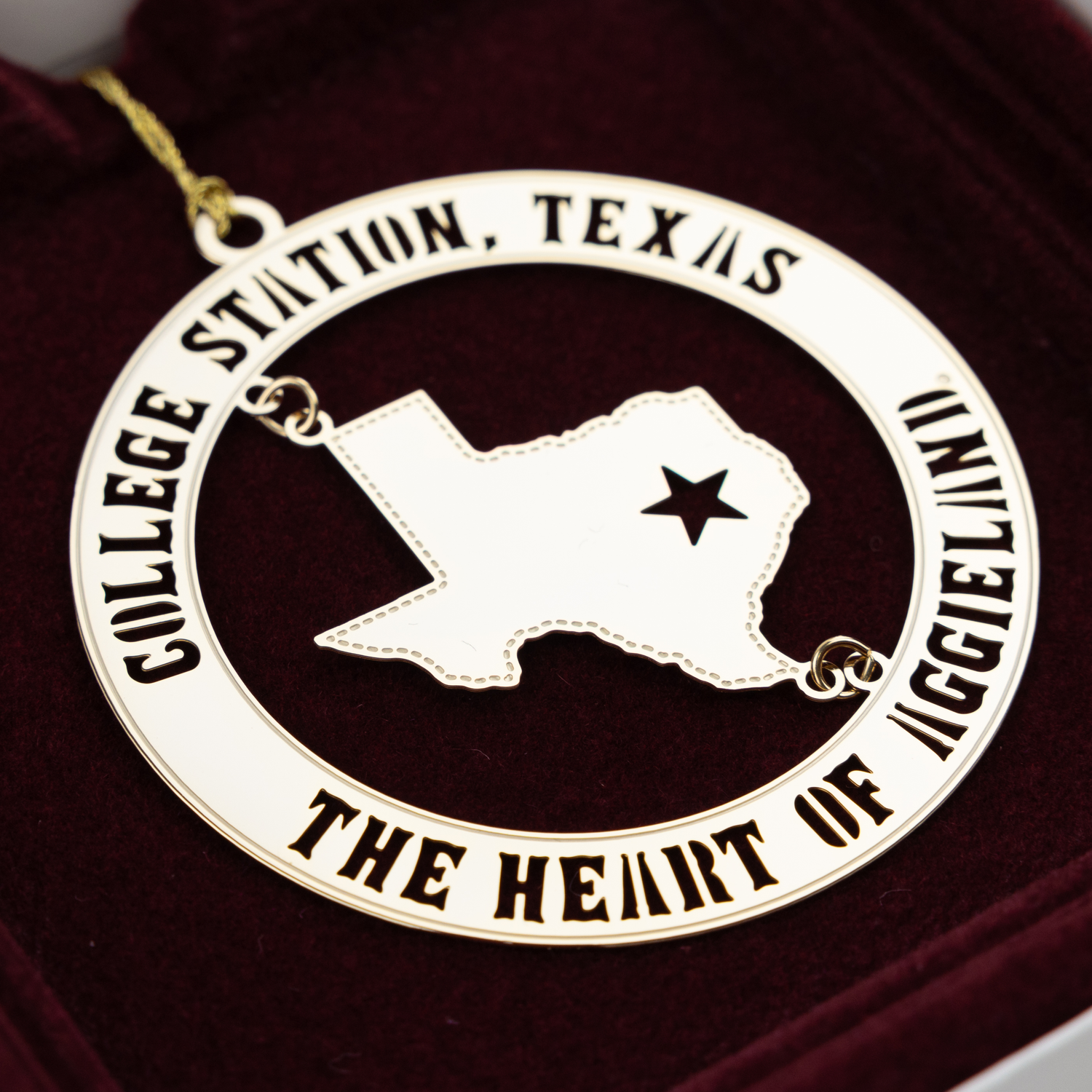 The Heart of Aggieland Ornament