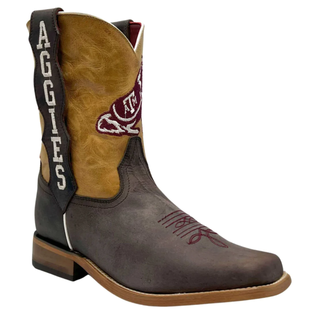 Texas A&M Dakota Reveille Kids Boots