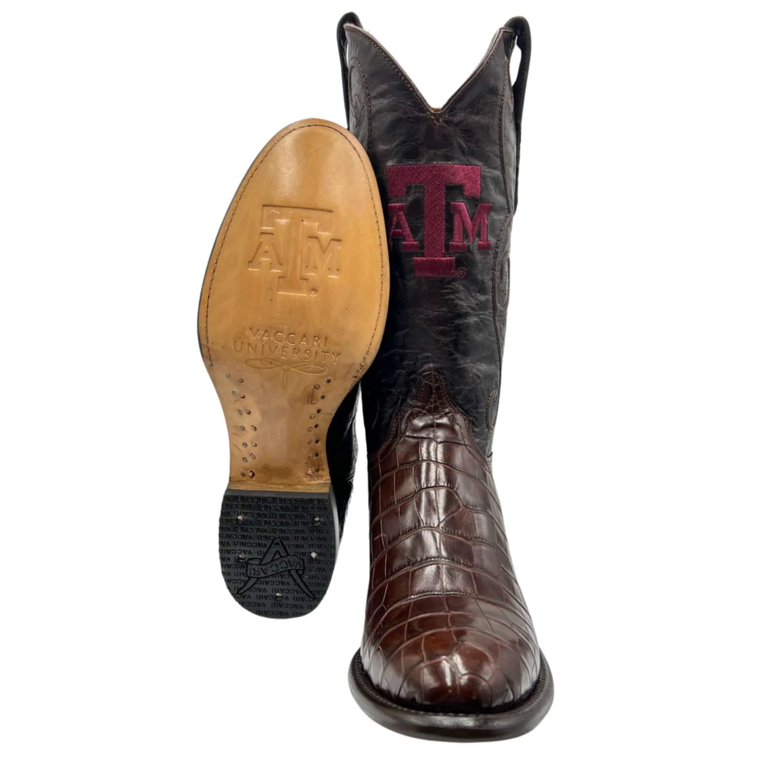 Texas a&m sales cowboy boots