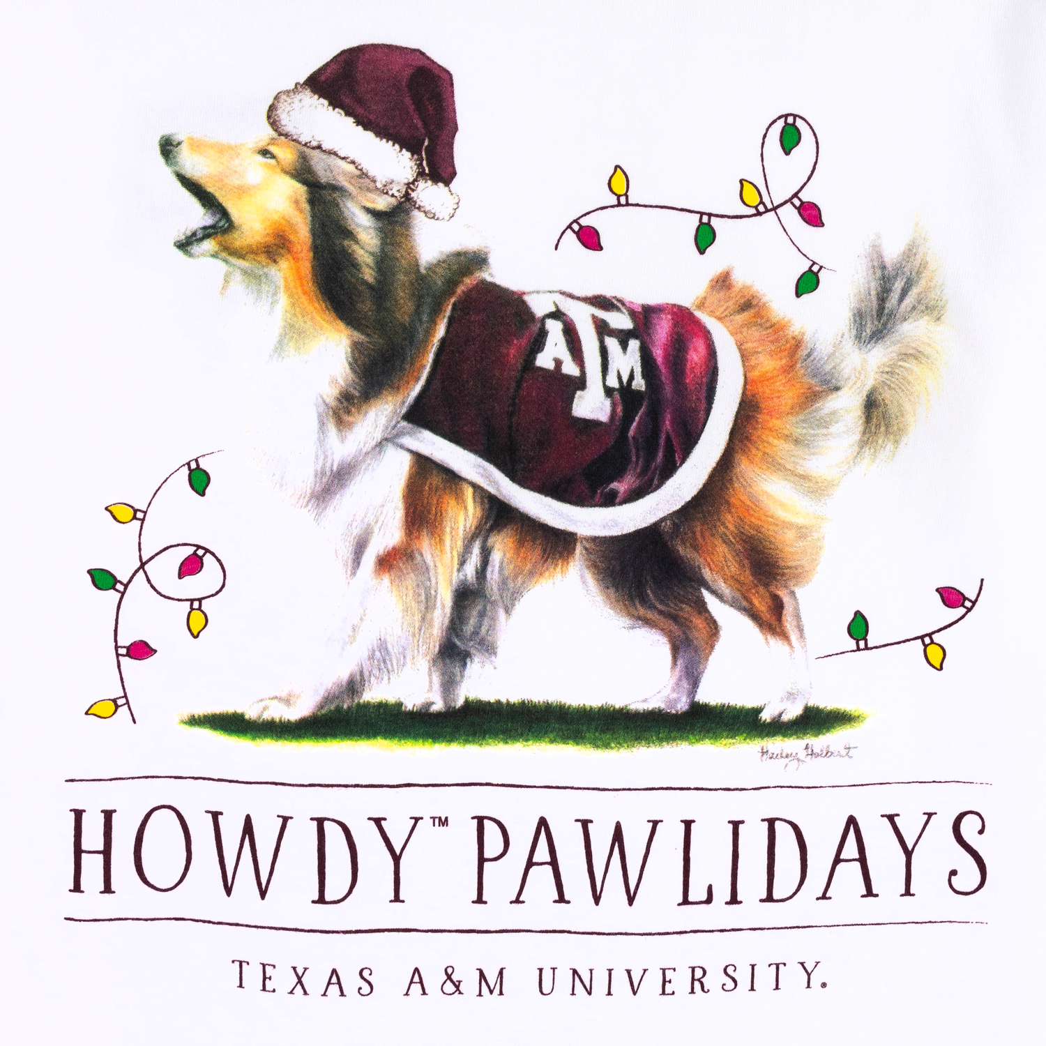 Texas A&M Howdy Pawlidays Long Sleeve