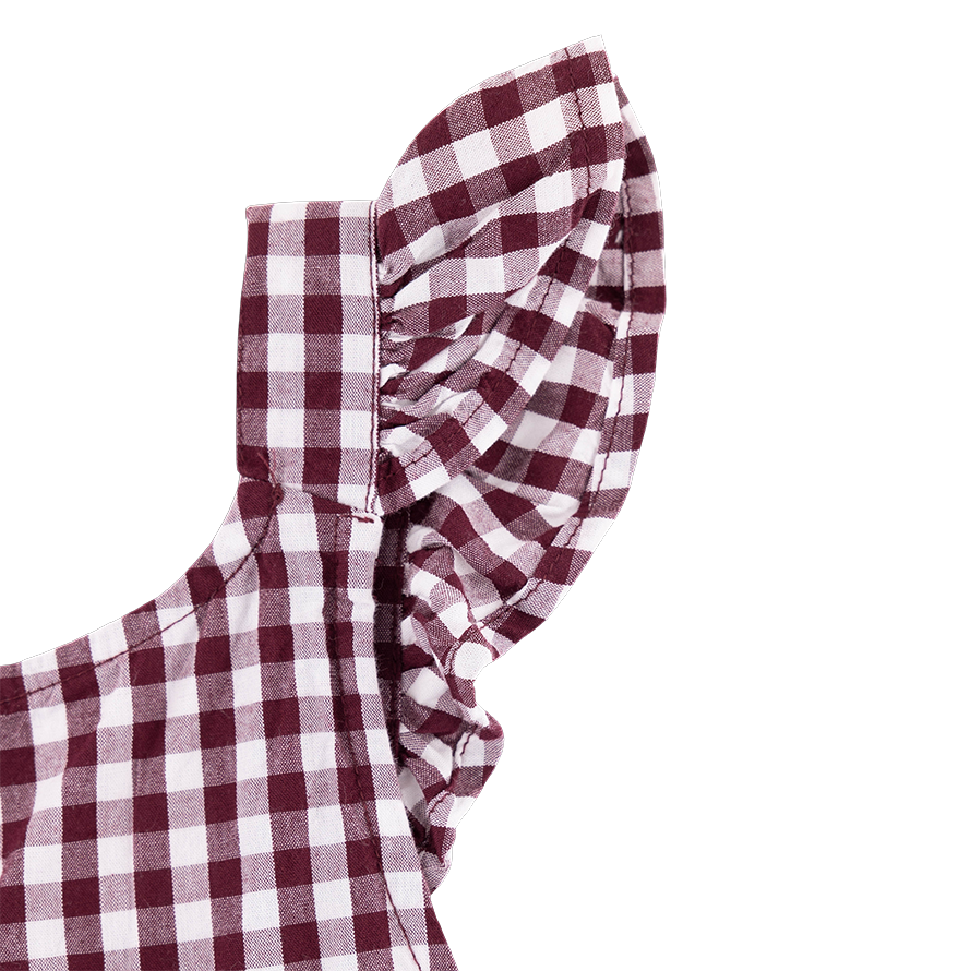Texas A&M Toddler Constance Gingham Dress