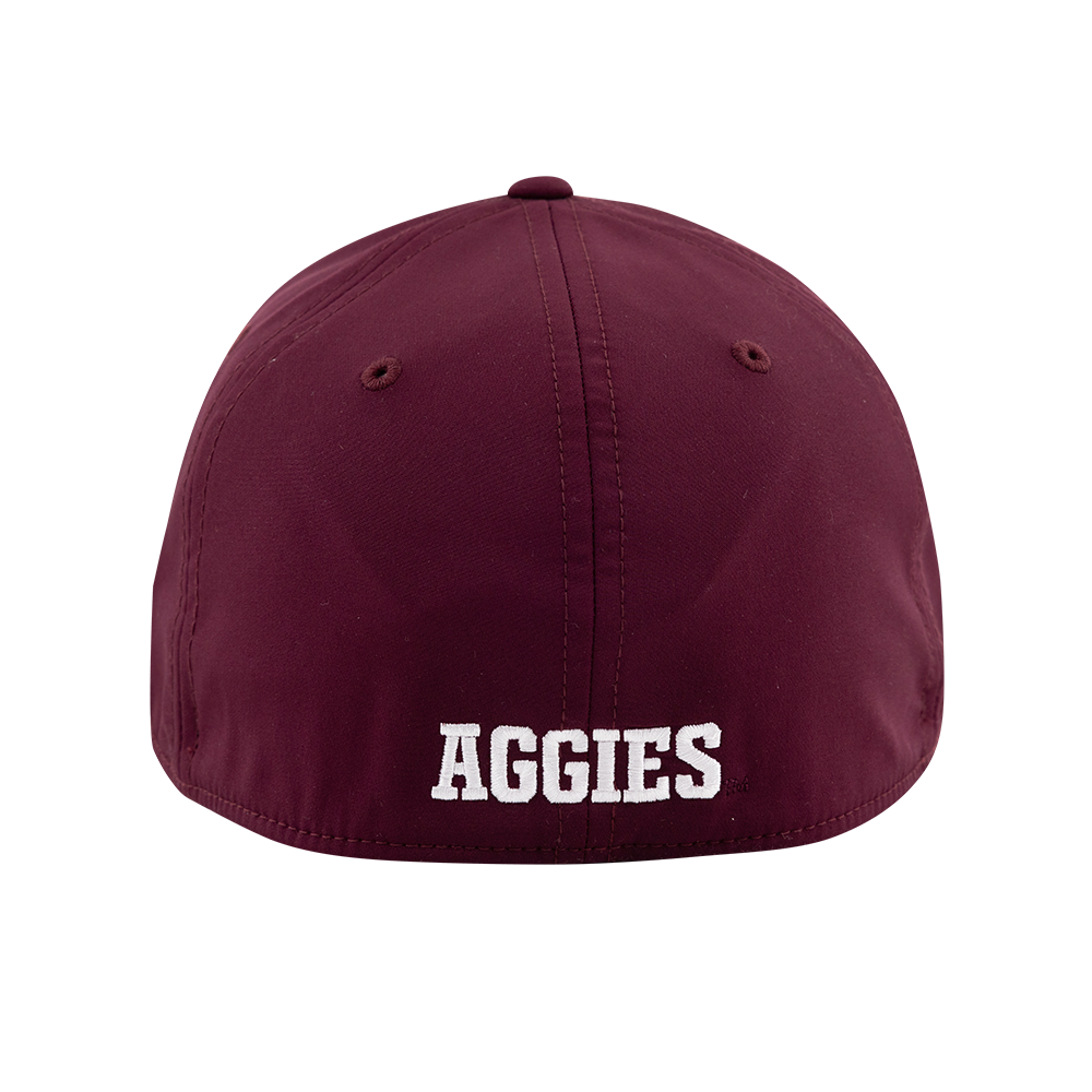 Texas A&M Adidas Coaches Smooth Structured Flex Fitted Hat