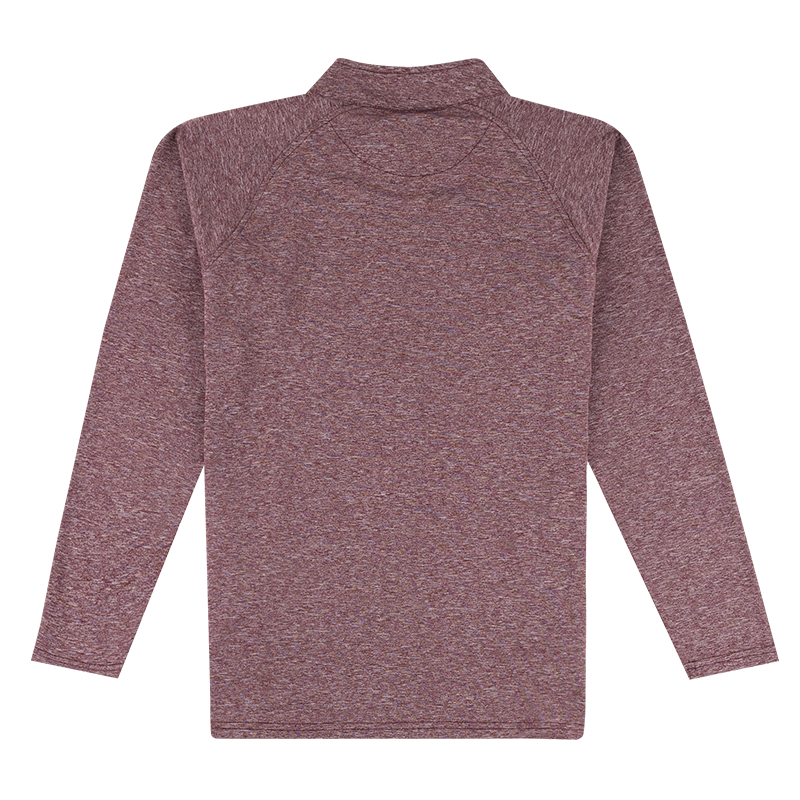 Texas A&M Horn Legend Womens Maroon Heather Full Zip