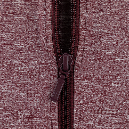 Texas A&M Horn Legend Womens Maroon Heather Full Zip