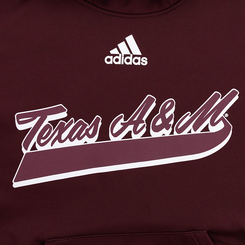 Texas A M Adidas Sideline Swoosh Hoodie